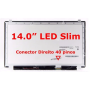 Tela Led Slim 14.0" - 40 Pinos (semi Nova) Cod: 10058