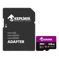Micro Sd. 128gb Keepdata Neox C10 Xc I U3 V30 A1 95mb/s Cod: 5498