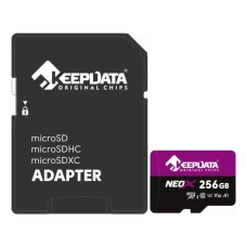 Micro Sd. 256gb Keepdata Neox C10 Xc I U3 V30 A1 95mb/s Cod: 5624