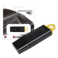 Pen Drive Kingston. 128 Gb Dtx Usb 3.2 Preto Cod: 4278