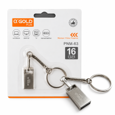 Pen Drive Usb 2.0 a Gold 16gb Mini Pnm-63 - Cod: 5610
