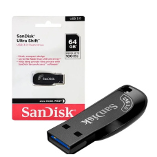 Pen Drive Usb 3.0 Sandisk 64 Gb Z410 Ultra Shift - Cod: 4513