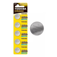 Bateria Para Placa Mãe Cr2032 Toshiba Com 5 Unid - Cod: 4383
