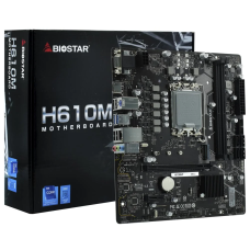 Placa Mãe Mb S1700 Biostar H610mhp M.2 Ddr4 Vga Hdmi Usb3.0 Cod: 4357