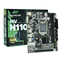 Placa Mãe S1151 Macrovip Mv-h110v2 M.2 *ddr4* Vga Hdmi Cod: 5518