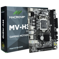Placa Mãe S1151. Macrovip Mv-h310 M.2 Ddr4 Vga Hdmi- Cod: 4963