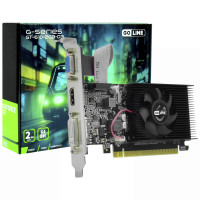 Placa Video Ddr3 2gb Gf Gt610 Goline 64bits Low Prof. Gt-610-2gb-d3 Cod: 5514