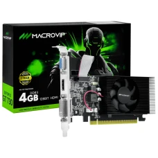 Placa Video Ddr3 4gb Gf Gt730 Macrovip Mv-gt730lp4gd3 Low Profile - Cod: 5052