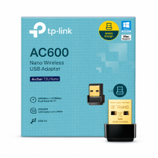 Wireless Adaptador Usb Tp-link. Archer T2u Nano Ac600 Dual Band Cod: 2869