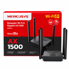 W. Router. Mercusys Mr60x Ax1500 Gigabit 4 Antenas Cod: 4356