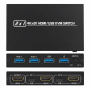 Chaveador Kvm Hdmi 2x1 Knup Kp-ad149 S/ Cabos - Cod: 4366