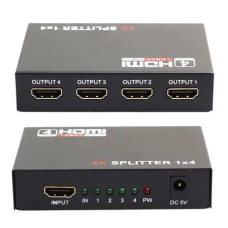 Splitter Hdmi 1080p Replicador 1 Entrada X 4 Saidas - Cod: 2881