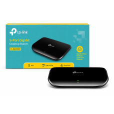 Switch Gigabit 05 Portas Tp-link Tl-sg1005d Glan 10/100/1000 Cod: 4005