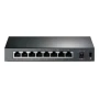 Switch Poe 08 Portas Tp-link Tl-sg1008p Glan 10/100/1000 Cod: 5560