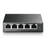 Switch Poe Gigabit 05 Portas Tp-link Tl-sg1005p 10/100/1000 4p Poe - Cod: 4229