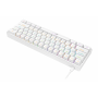 Teclado Gamer. Mecânico R8 Tpc1037w Branco Cod: 5440