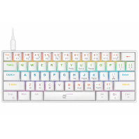 Teclado Gamer. Mecânico R8 Tpc1037w Branco Cod: 5440