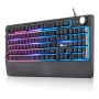 Teclado Gamer Semi Mecânico Knup Kp-te104 Rgb - Cod: 5063 Teclado Gamer Semi Mecânico Knup Kp-te104 Rgb - Cod: 5063