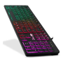 Teclado Office Knup Kp-2060 Chocolate Preto Cod: 3774