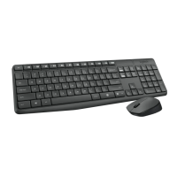 Teclado + Mouse S/ Fio Logitech Mk235 Preto Cod: 2323