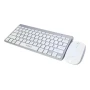 Teclado Mini + Mouse S/ Fio a Gold Tcd-03 Branco Cod: 5387