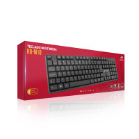 Teclado Office C3tech Kb-m10bk Preto - cod: 5069