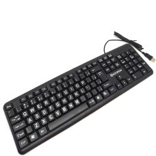 Teclado Office Hoopson Tpc-058g Preto Cod: 4781