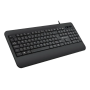 Teclado Office Multimidia C3tech Kb-m100bk C/apoio Pulso Cod: 4077