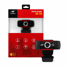 Webcam 1080p C3tech Wb-100bk Fullhd  Cod: 5142