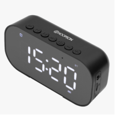 Caixa Som Radio Relogio Bluetooth Hoopson Clock-01 Cod: 5345