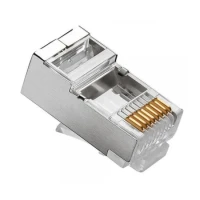 Conector Rj45 Cat6 Blindado Unidade ( P/ Cabo de Rede) Cod: 5279