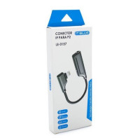 Adaptador Lightning X P2 Audio Femea It Blue Le-0157 - Cod: 4453