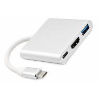 Adaptador Type-c X Hdmi/usb3.0/usb-c At-tpc ( 3x1) Cod: 5550