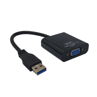 Adaptador Usb 3.0 Macho X Vga Femea ( Conversor ) Cod: 2570