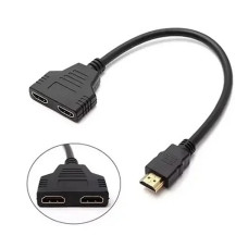 Cabo Hdmi y Duplicador ( Hdmi Macho X 2 Hdmi Femea ) Cod: 161