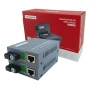 Conversor de Midia Fibra Glan A/b Tomate Mhd-1000d 10/100/1000 - Cod: 5536