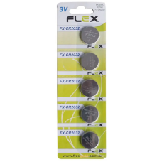 Bateria P/ Placa Mãe Cr2032 Flex C/ 5 Unid - Cod: 4758