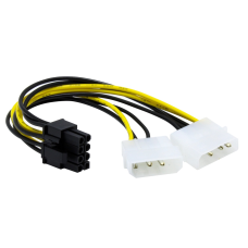 Cabo Pci Express 8 Pinos ( 6+2 ) X Molex Duplo Cod: 2383