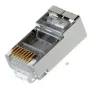 Conector Rj45 Cat6 Blindado Unidade ( P/ Cabo de Rede) Cod: 5279