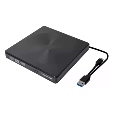 Gravador de Dvd-rw Externo Usb 3.0 Tomate Mtm-1025 Cod: 5481