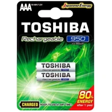 Pilha Toshiba (aaa) 950mah C/2und Recarregavel - Cod: 5040