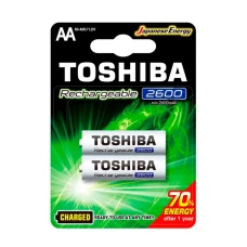 Pilha Toshiba 2600mah (aa) Recarreg. C/2und - Cod: 5039