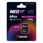 Micro Sd 64gb Keepdata Neox C10 Xc I U3 V30 A1 95mb/s Cod: 5472