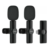 Microfone S/ Fio Lapela Type c a Gold Mcf-07 ( Duplo ) Cod: 5461