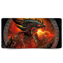 Mouse Pad Gamer Mp-7035a Extra Grande 70x35cm Dragão de Fogo Cod: 3377