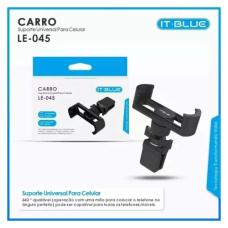 Suporte Celular Veicular It-blue Le-045 Saida Ar - Cod: 3745 Suporte Celular Veicular It-blue Le-045 Saida Ar - Cod: 3745